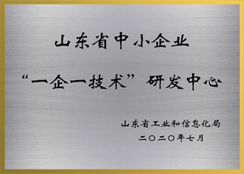 山东省“一企一技术”研发中心